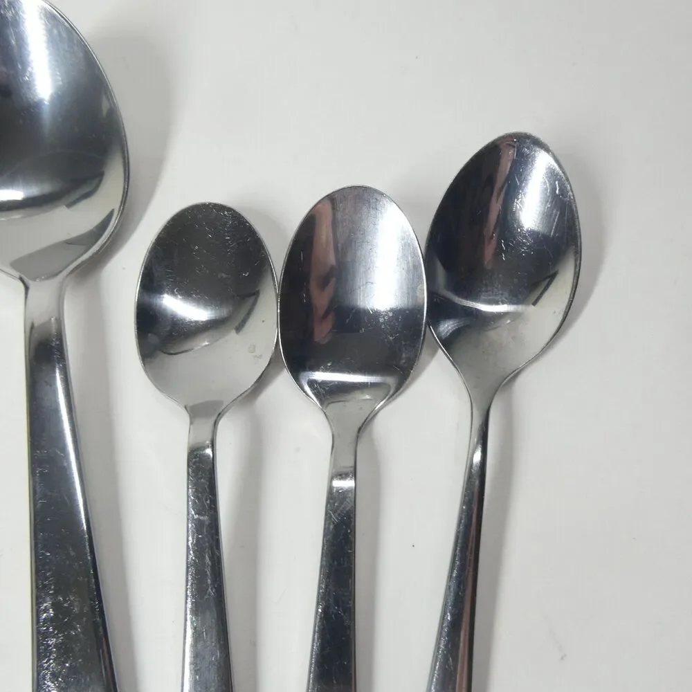 Ikea Flatware Mixed Lot of Spoons Stainless 22185 22422
